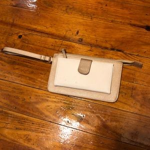 Wristlet with wallet